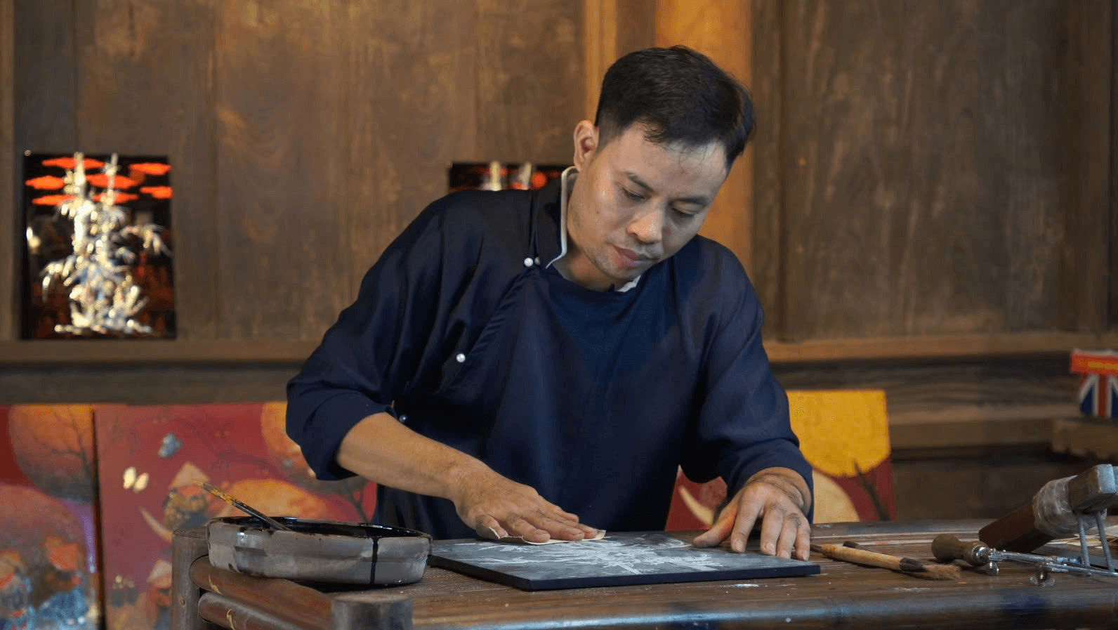 Tín Ân - Nghệ thuật sơn mài Việt Nam